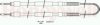 BENDIX 433173B Cable, parking brake